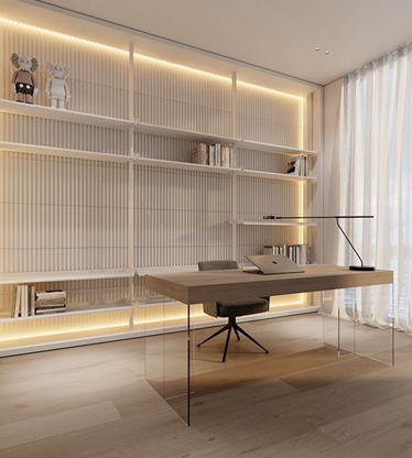 Pure Space - Painting and Carpentry
