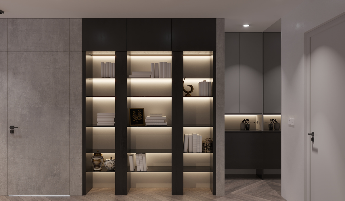 Pure Space_Built-in storage
